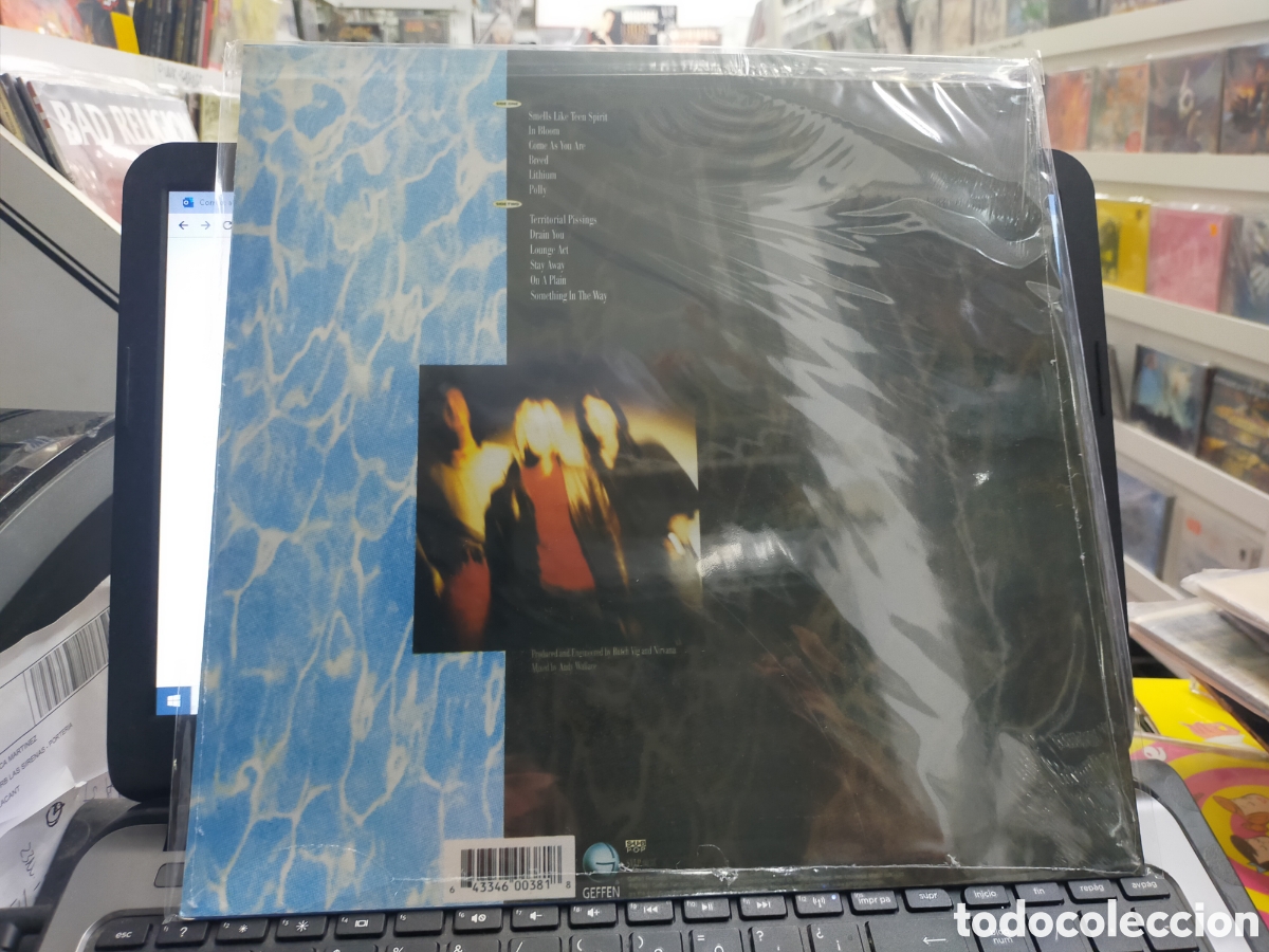 Discos de vinilo: Nirvana LP Nervermind precintado vinilo de color - Foto 2