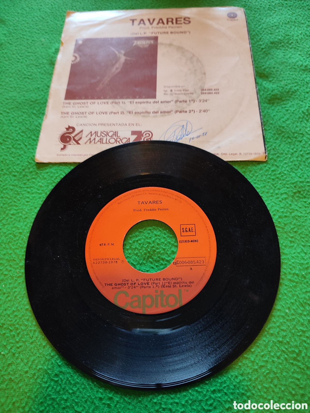 Discos de vinilo: Tavares - El esp&iacute;ritu del amor - Foto 2