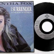 Discos de vinilo: SAMANTHA FOX - I SURRENDER (TO THE SPIRIT OF THE NIGHT) - SINGLE JIVE 1987 FRANCIA BPY