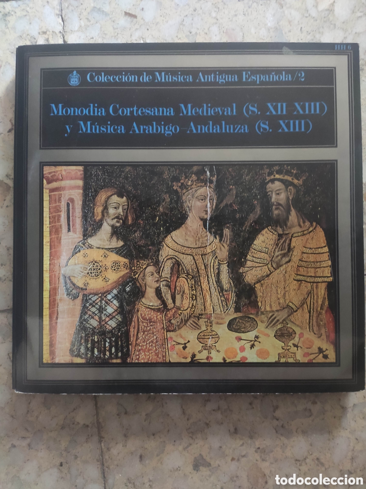 Discos de vinilo: LP MONODIA CORTESANA MEDIEVAL SIGLOS XII XIII. Y MUSICA ARABIGO ANDALUZA SIGLO XIII. M ANTIGUA N&ordm; 2