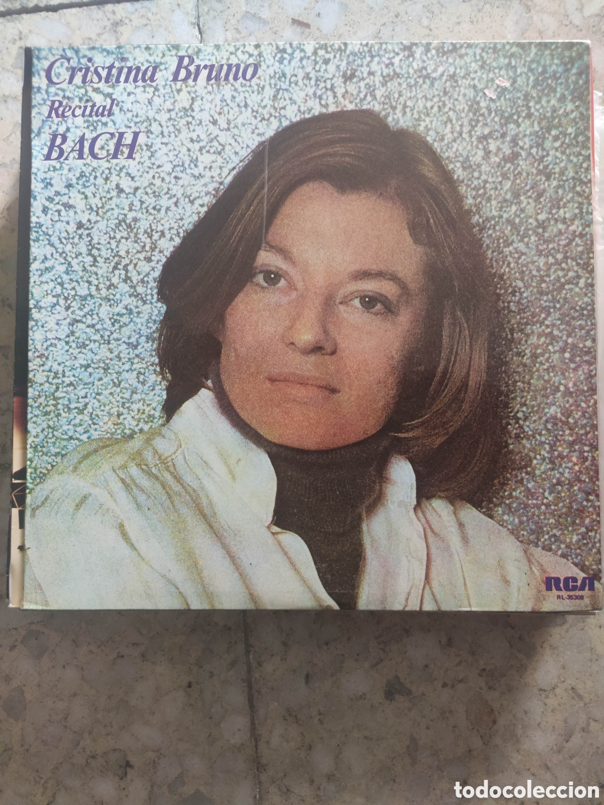 Dischi in vinile: LP CRISTINA BRUNO RECITAL BACH PROMO RCA 1980 CONCIERTO N&ordm; 2, ITALIANO, ARIA Y DIEZ VARIACIONES