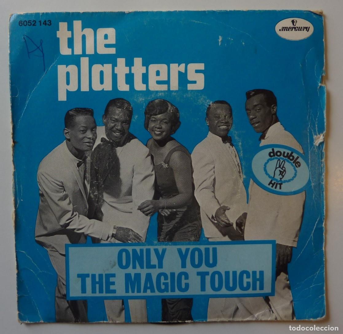 Discos de vinilo: THE PLATTERS // ONLY YOU // BELGIUM // SINGLE - Foto 1