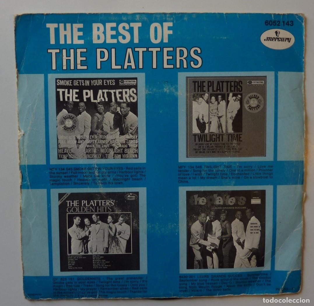 Discos de vinilo: THE PLATTERS // ONLY YOU // BELGIUM // SINGLE - Foto 2