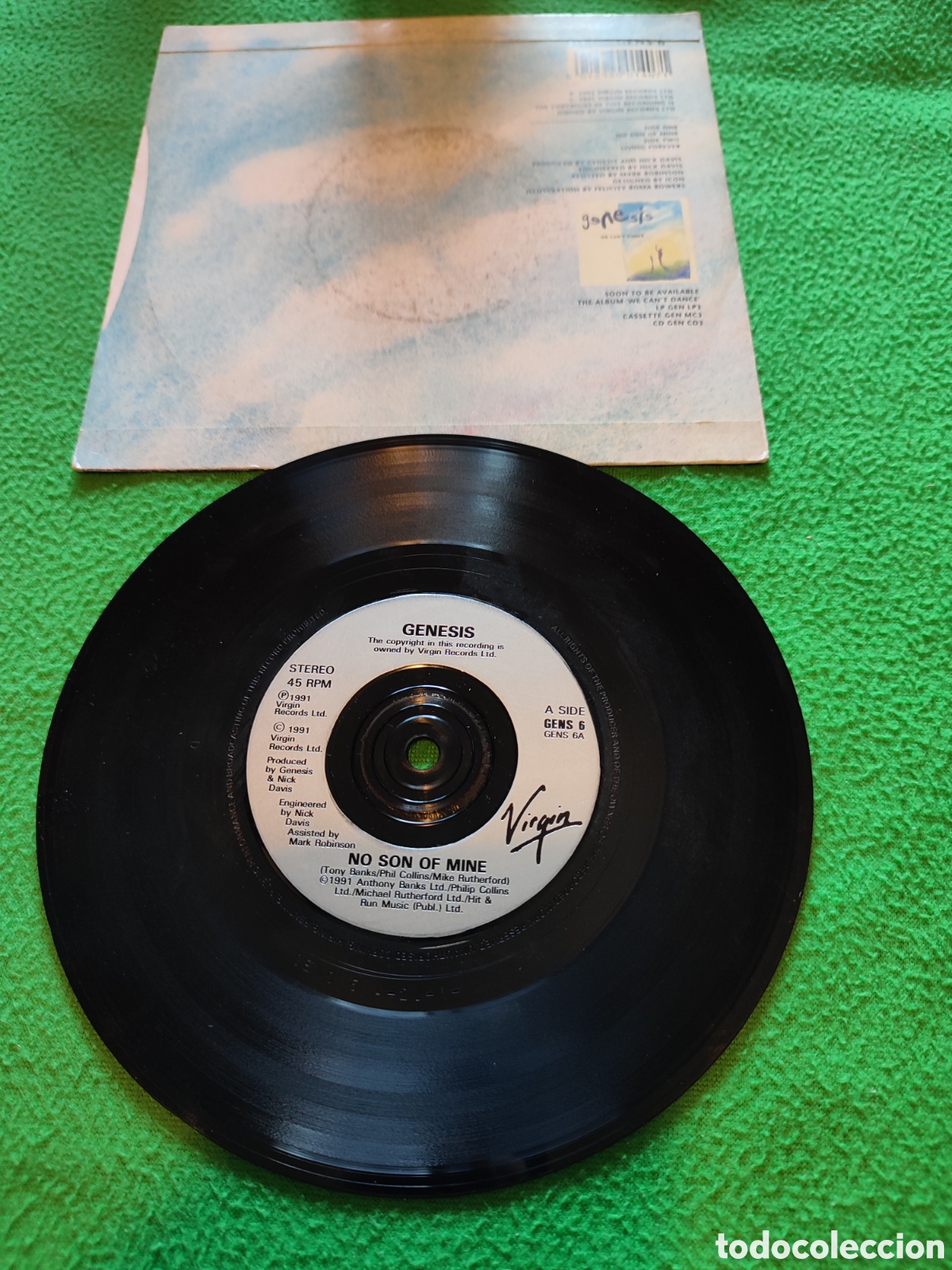 Discos de vinilo: G&eacute;nesis - No son of mine - Foto 2