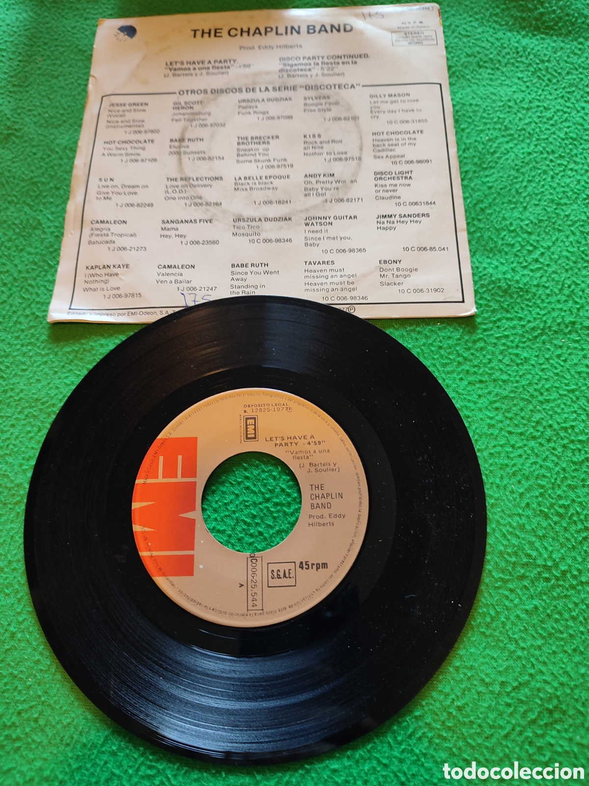Discos de vinilo: The Chaplin Band - Lets have a party - Foto 2