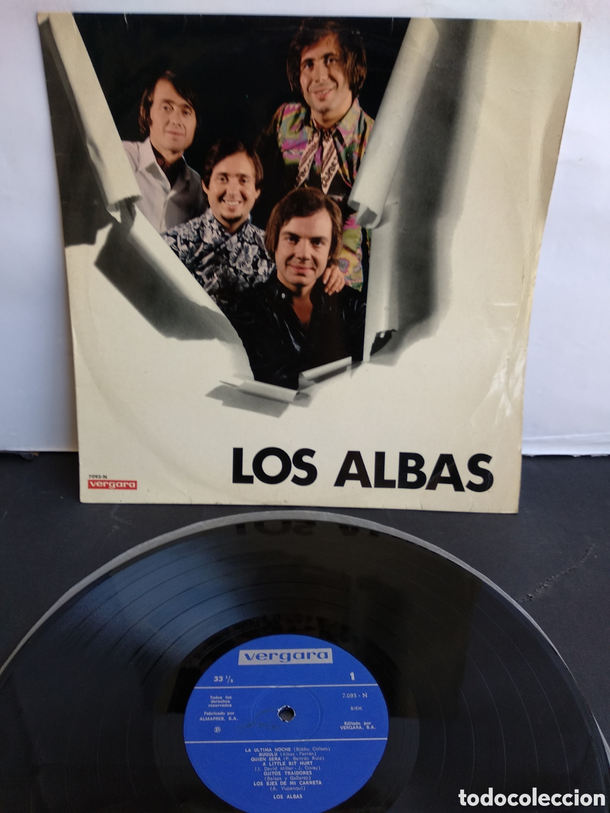 Discos de vinilo: LOS ALBAS, SPAIN, VERGARA, 1969, J.2 - Foto 1
