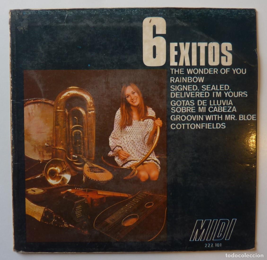 Discos de vinilo: 6 EXITOS // BOTAS DE LLUVIA SOBRE MI CABEZA+5 // MIDI // 1970 // EP - Foto 2