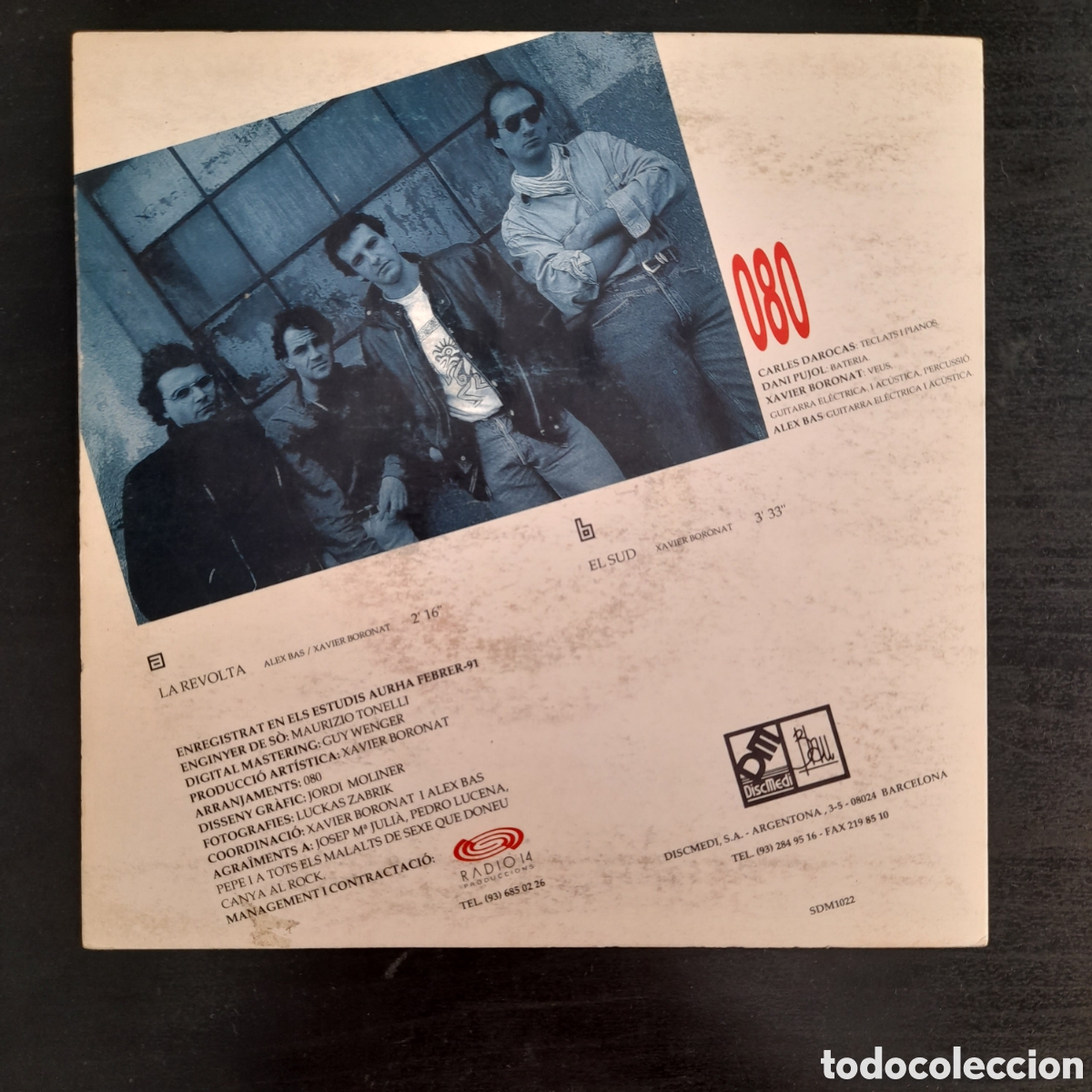 Discos de vinilo: 080 &lrm;&ndash; La Revolta. Vinil, 7&rdquo;, Single - Foto 2