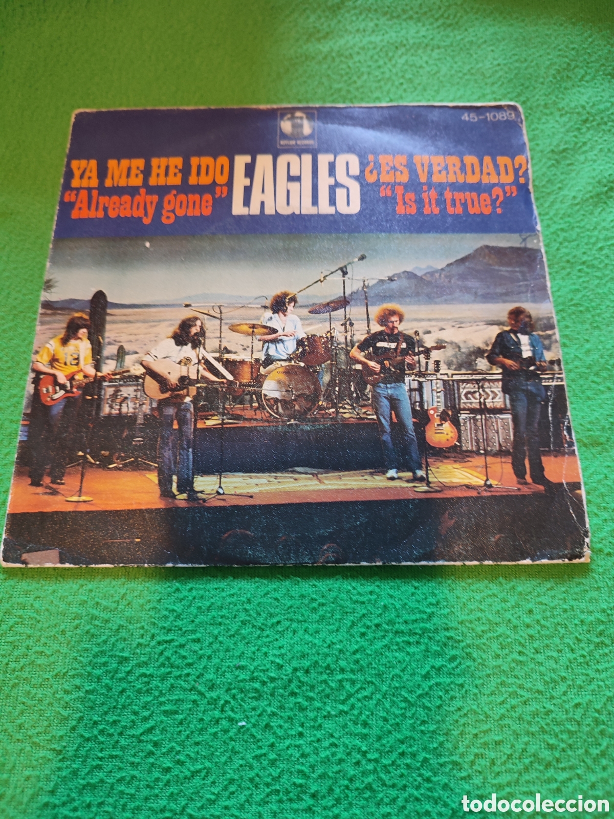 Discos de vinilo: Eagles - Es verdad? Single - Foto 1