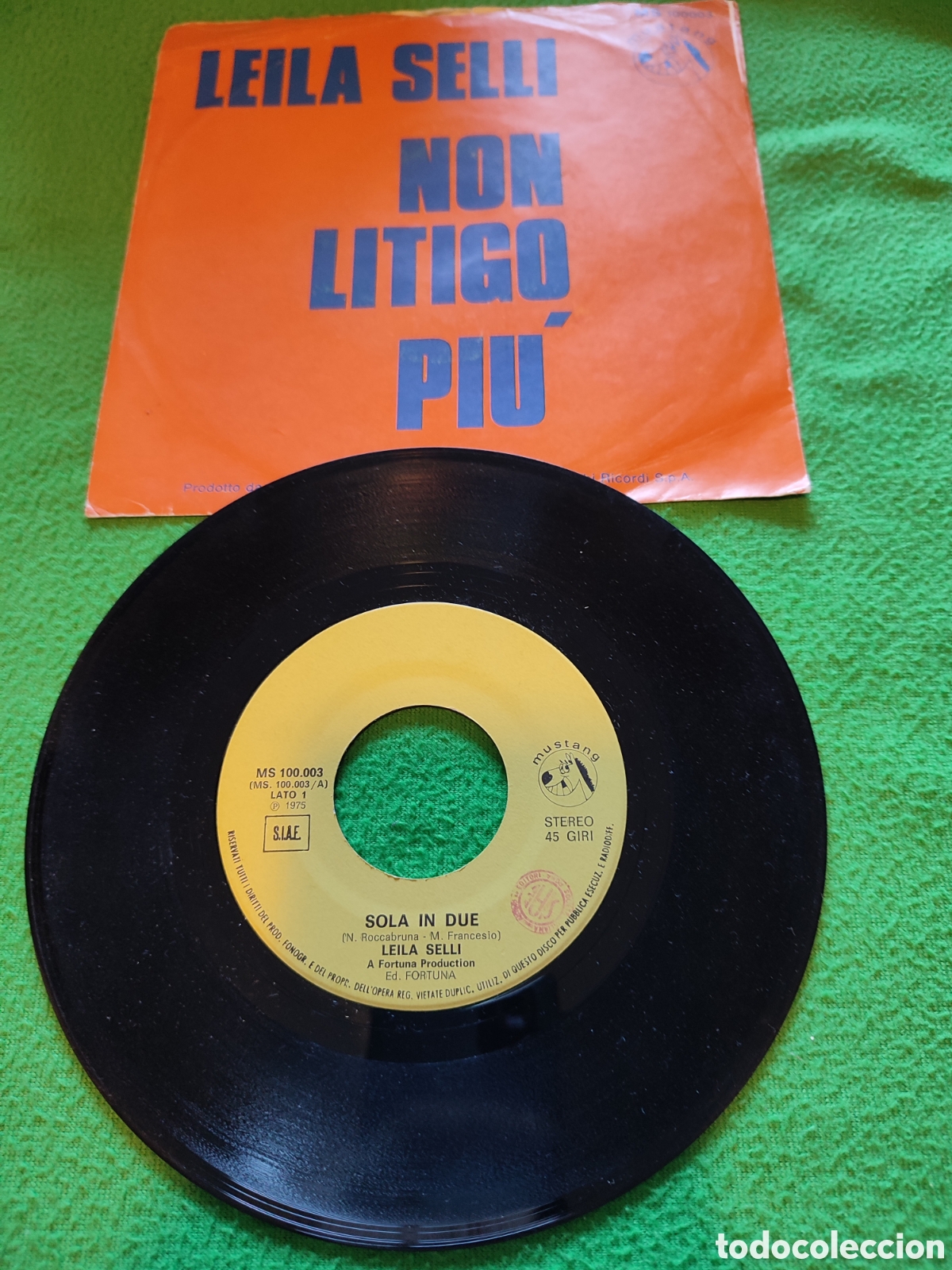 Discos de vinilo: Leila Selli - Sola un due - Foto 2