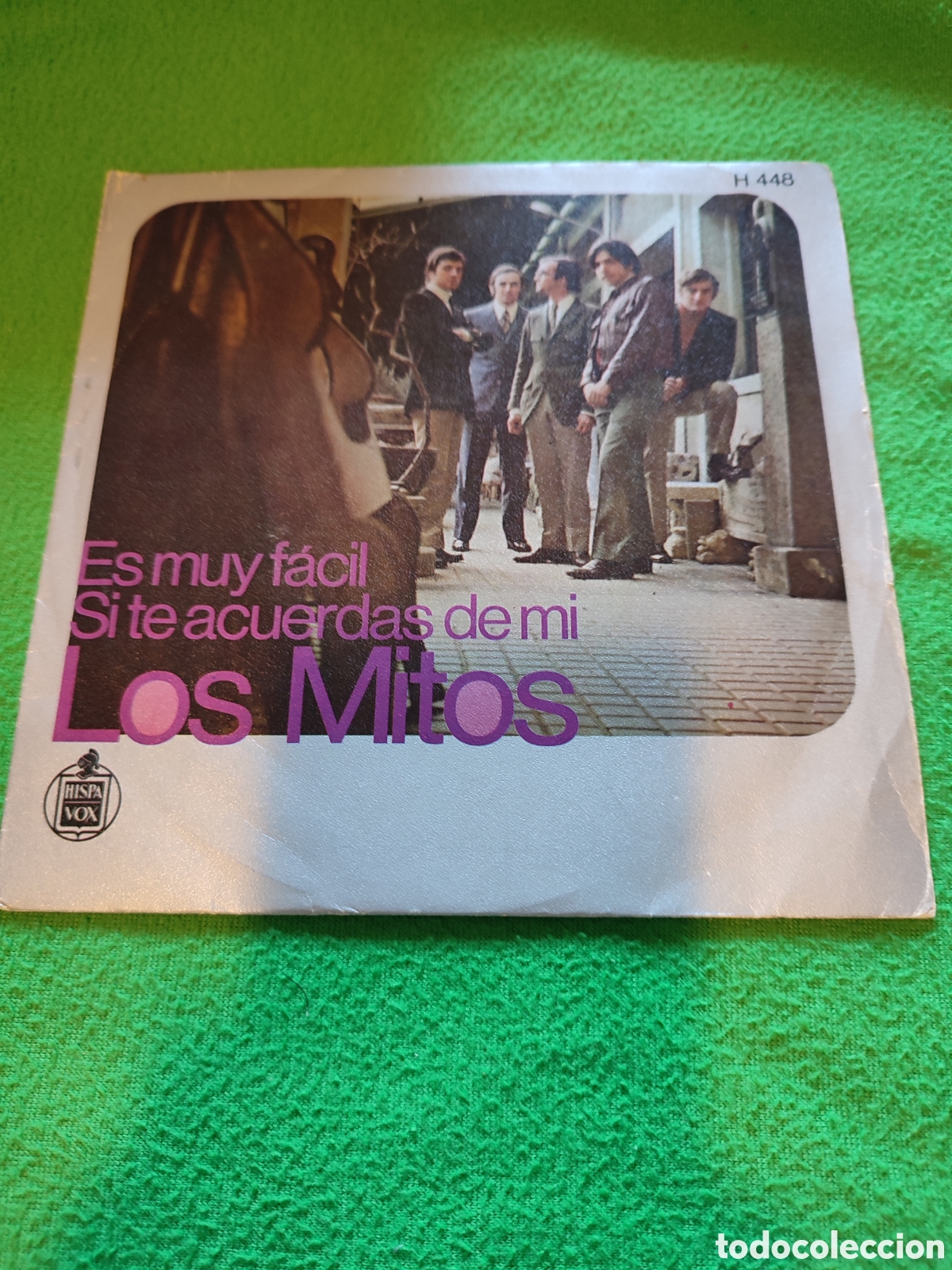 Discos de vinilo: Los Mitos - Es muy f&aacute;cil - Foto 1