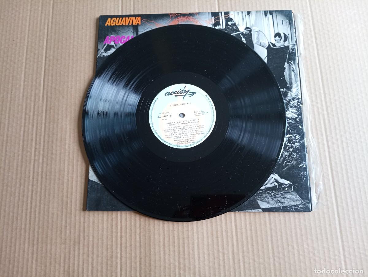 Discos de vinilo: AGUAVIVA - APOCALIPSIS LP 1971 - Foto 3
