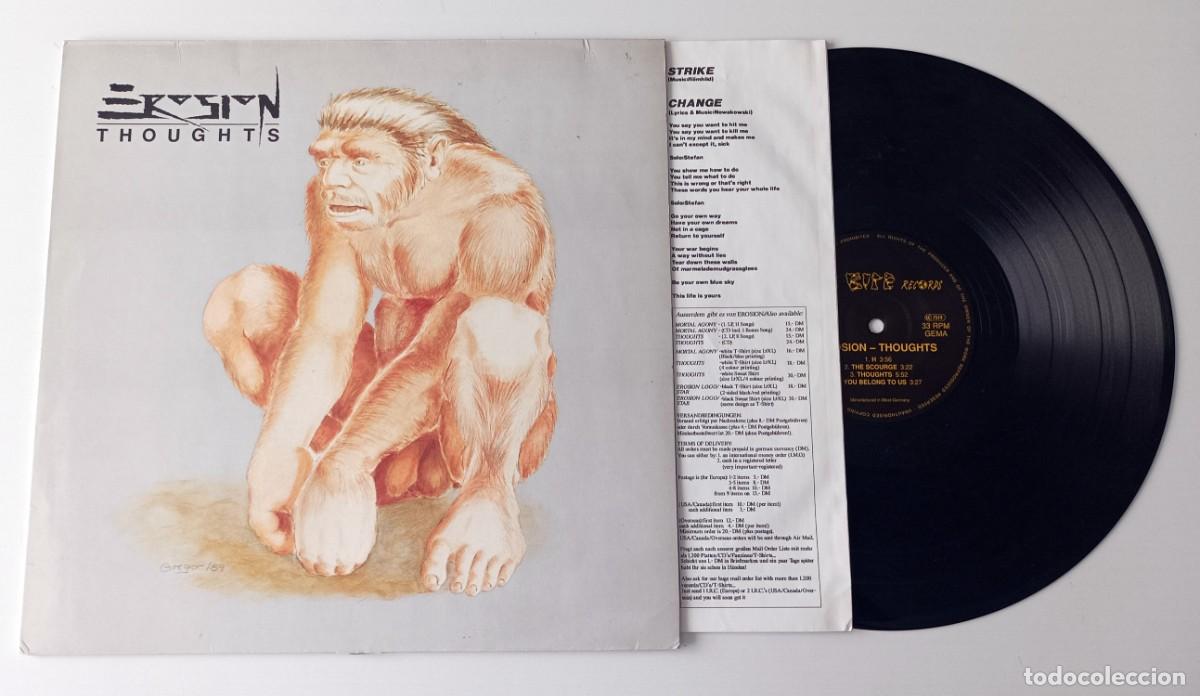 Discos de vinilo: LP EROSION - THOUGHTS - Foto 3