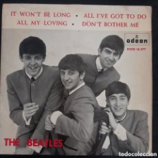 Discos de vinilo: THE BEATLES – IT WON'T BE LONG. 1964, ESPAÑA. VINILO, 7”, 45 RPM, EP