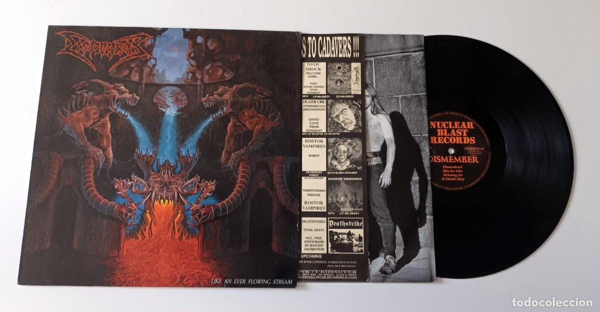Discos de vinilo: LP DISMEMBER - LIKE AN EVER FLOWING STREAM - Foto 3