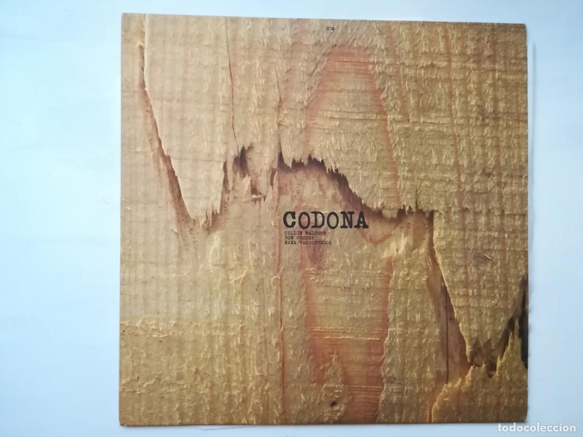 Discos de vinilo: Codona. Collin Walcott, Don Cherry, Nana Vasconcelos. LP - Foto 1