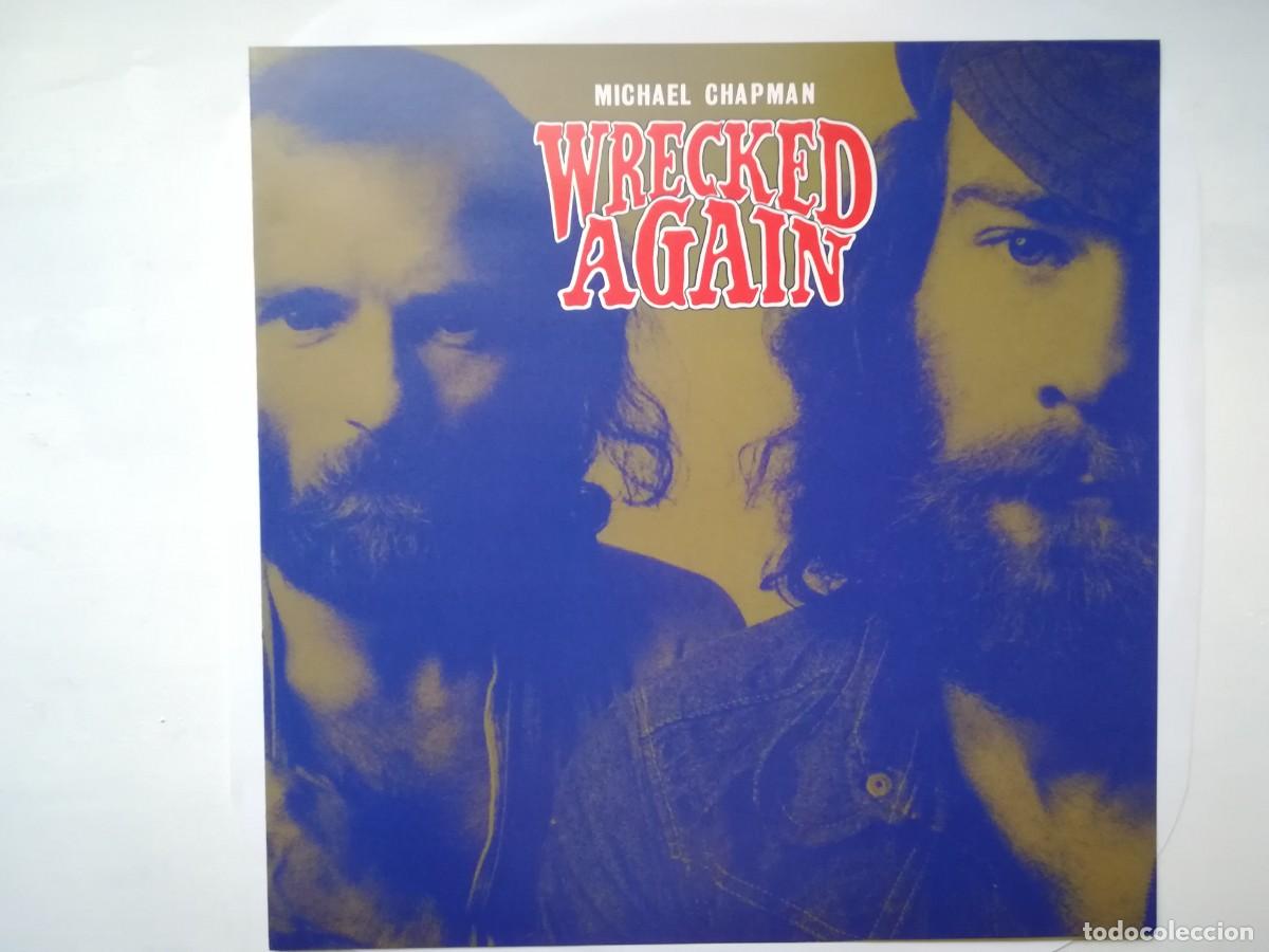 Discos de vinilo: Michael Chapman. Wrecked Again. LP gatefold rock folky UK - Foto 5