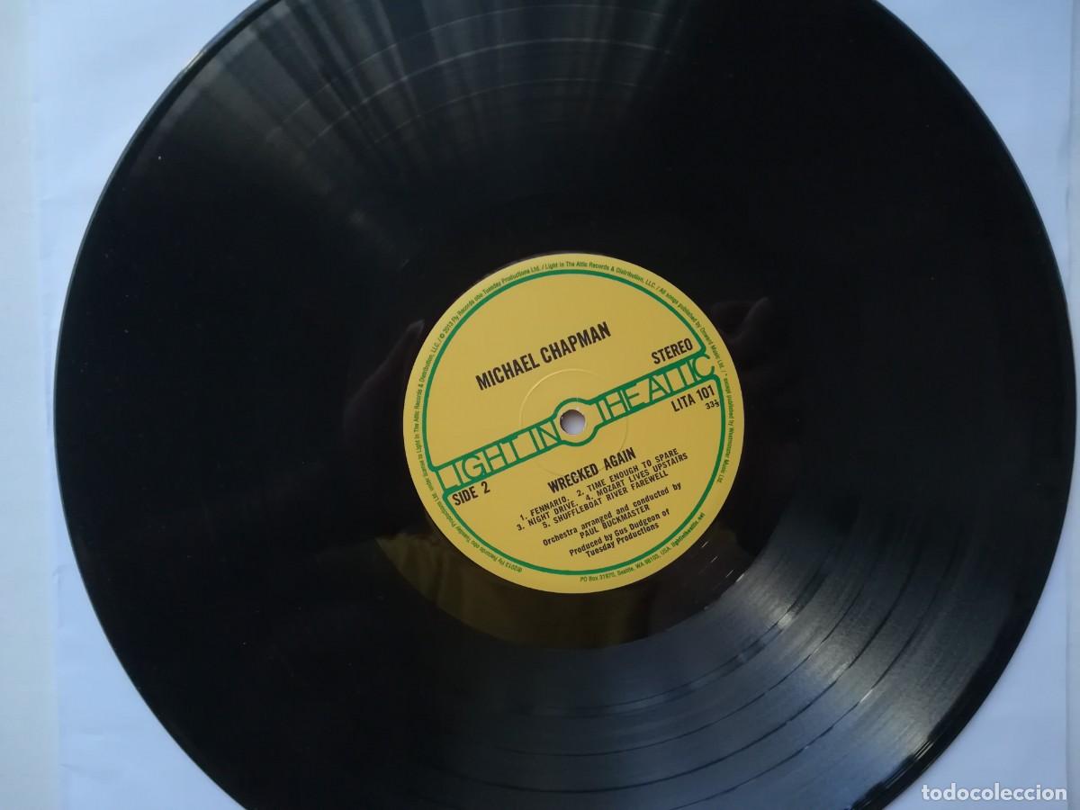 Discos de vinilo: Michael Chapman. Wrecked Again. LP gatefold rock folky UK - Foto 6