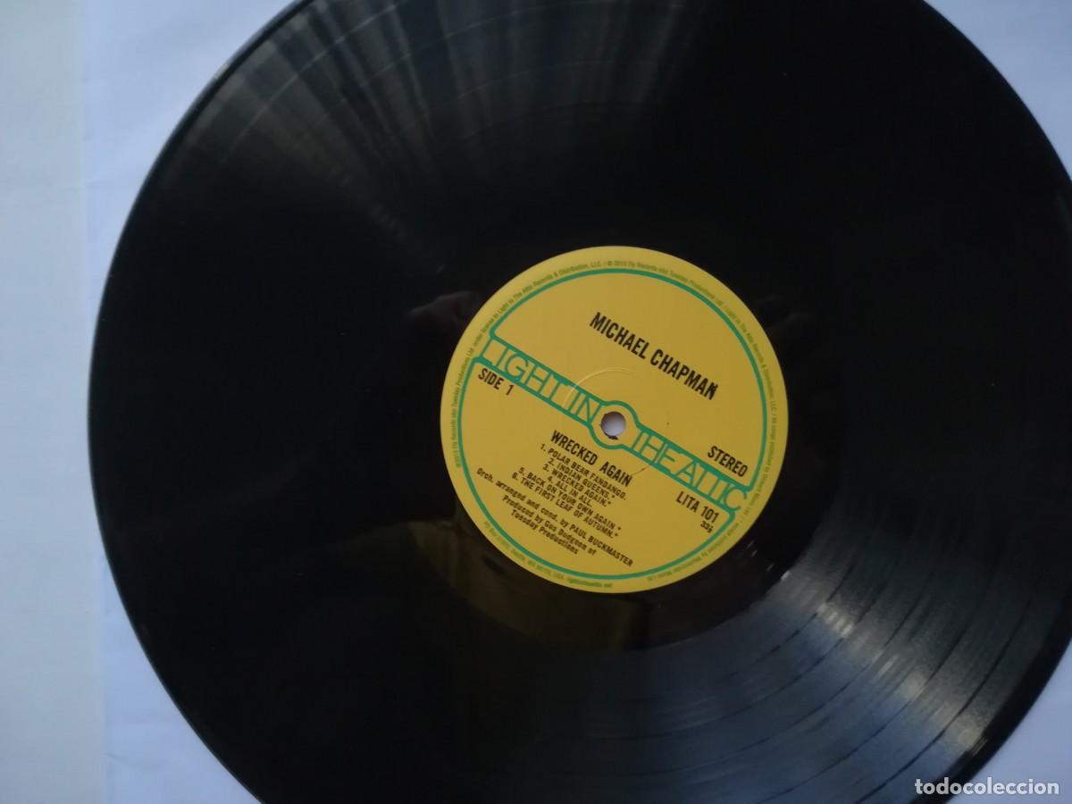 Discos de vinilo: Michael Chapman. Wrecked Again. LP gatefold rock folky UK - Foto 7
