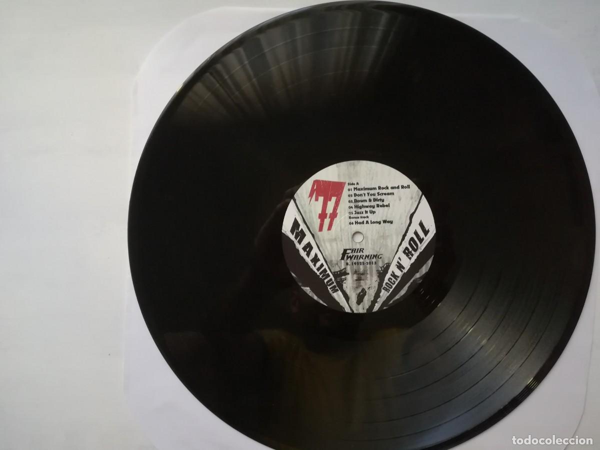 Discos de vinilo: &acute;77. Maximum Rock n&acute; Roll. LP - Foto 5