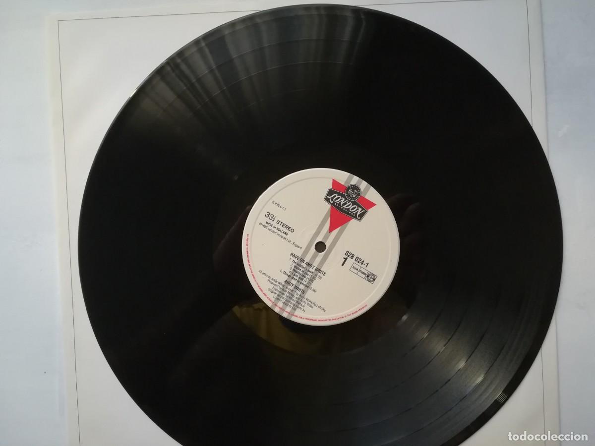 Discos de vinilo: Andy White. Rave On. LP - Foto 5