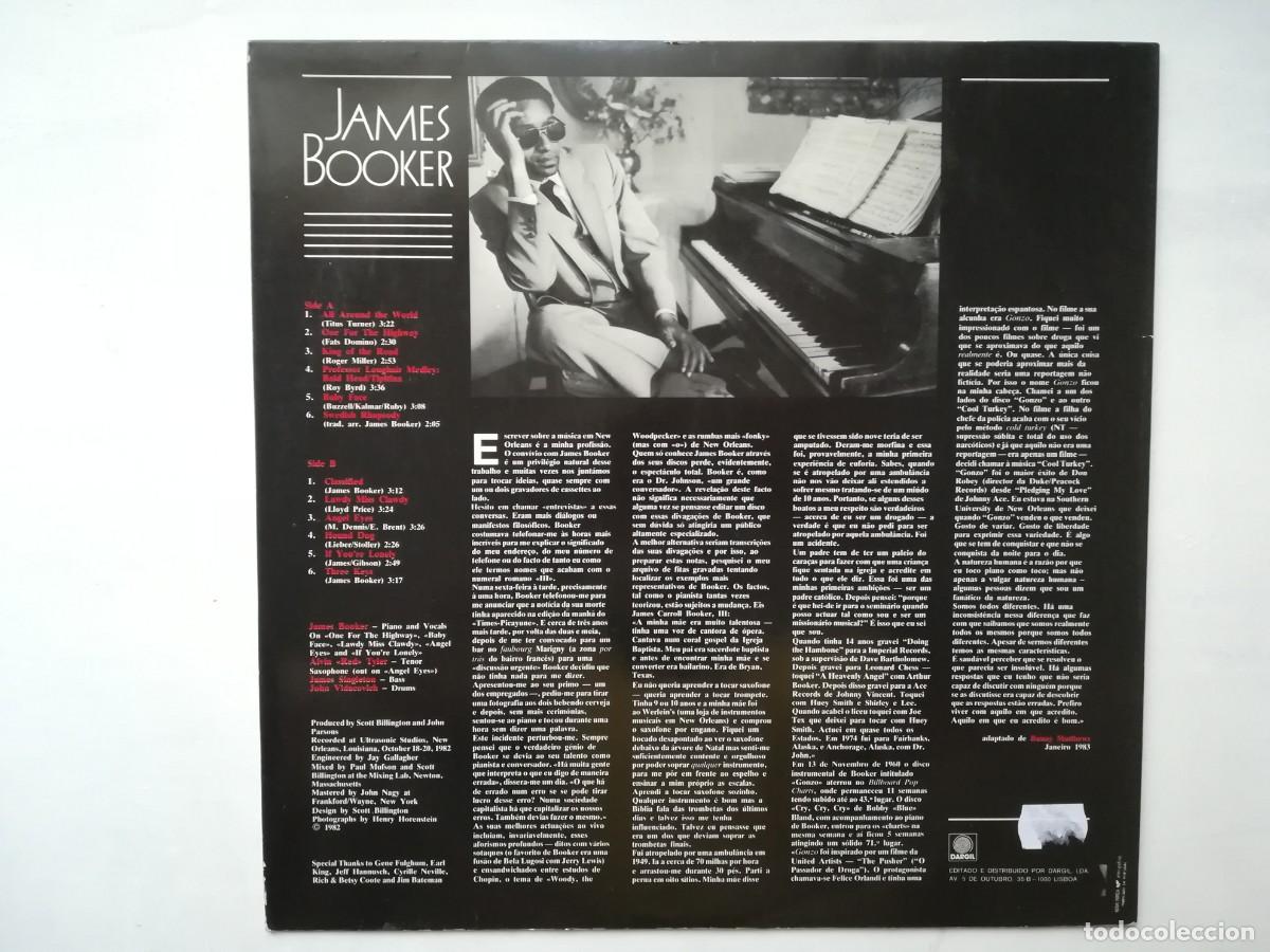 Discos de vinilo: James Booker. Classified. LP - Foto 2