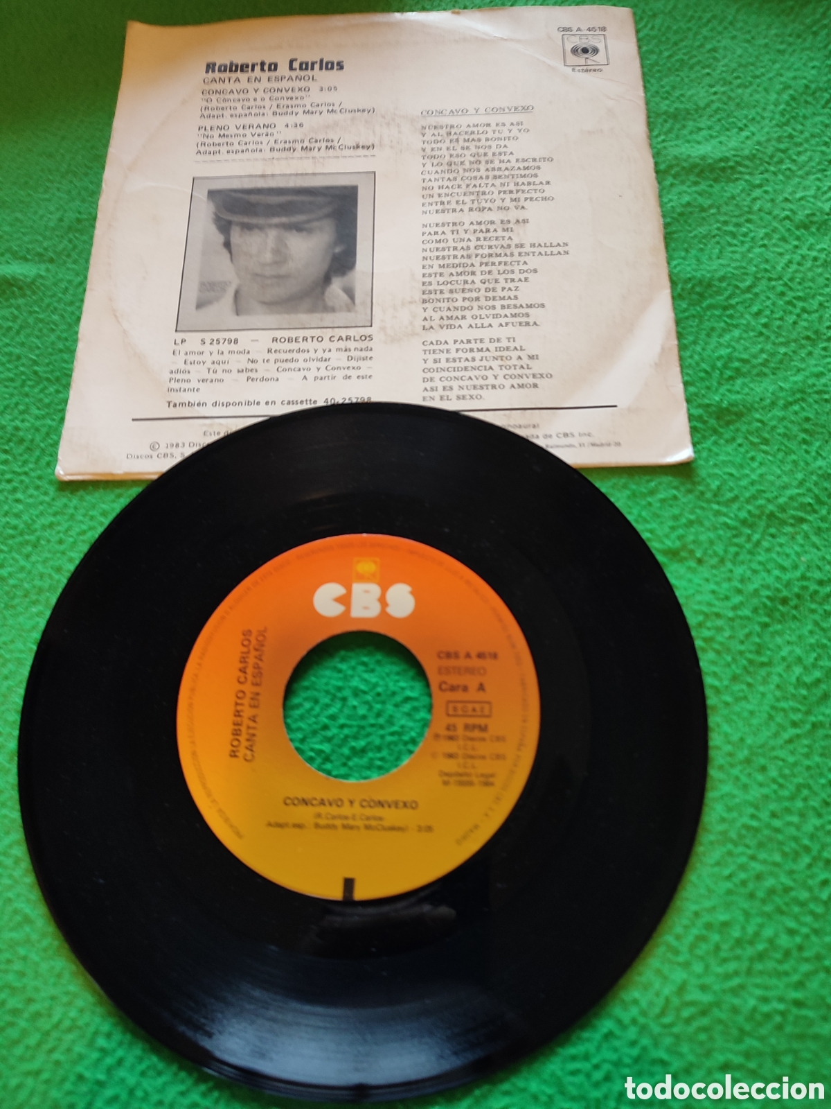 Discos de vinilo: Roberto Carlos - C&oacute;ncavo y convexo - Foto 2