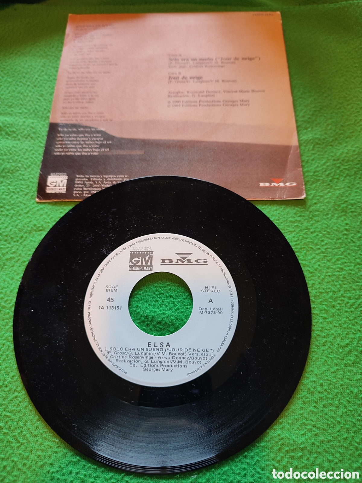 Discos de vinilo: Elsa - Era un sue&ntilde;o - Foto 2