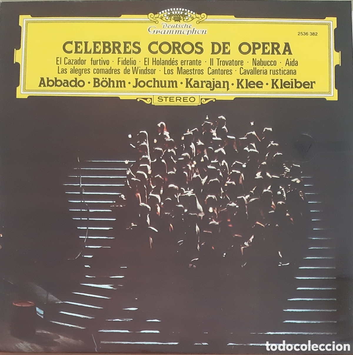 Discos de vinilo: C&eacute;lebres Coros de &Oacute;pera. - Foto 1