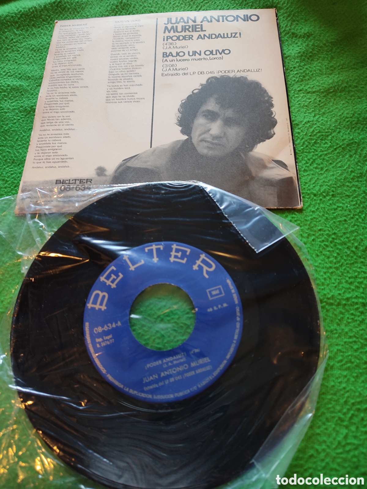 Discos de vinilo: Juan Antonio Muriel - Poder Andaluz - Foto 2