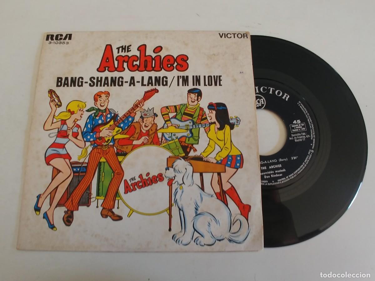 Discos de vinilo: THE ARCHIES-SINGLE BANG SHANG A LANG - Foto 1