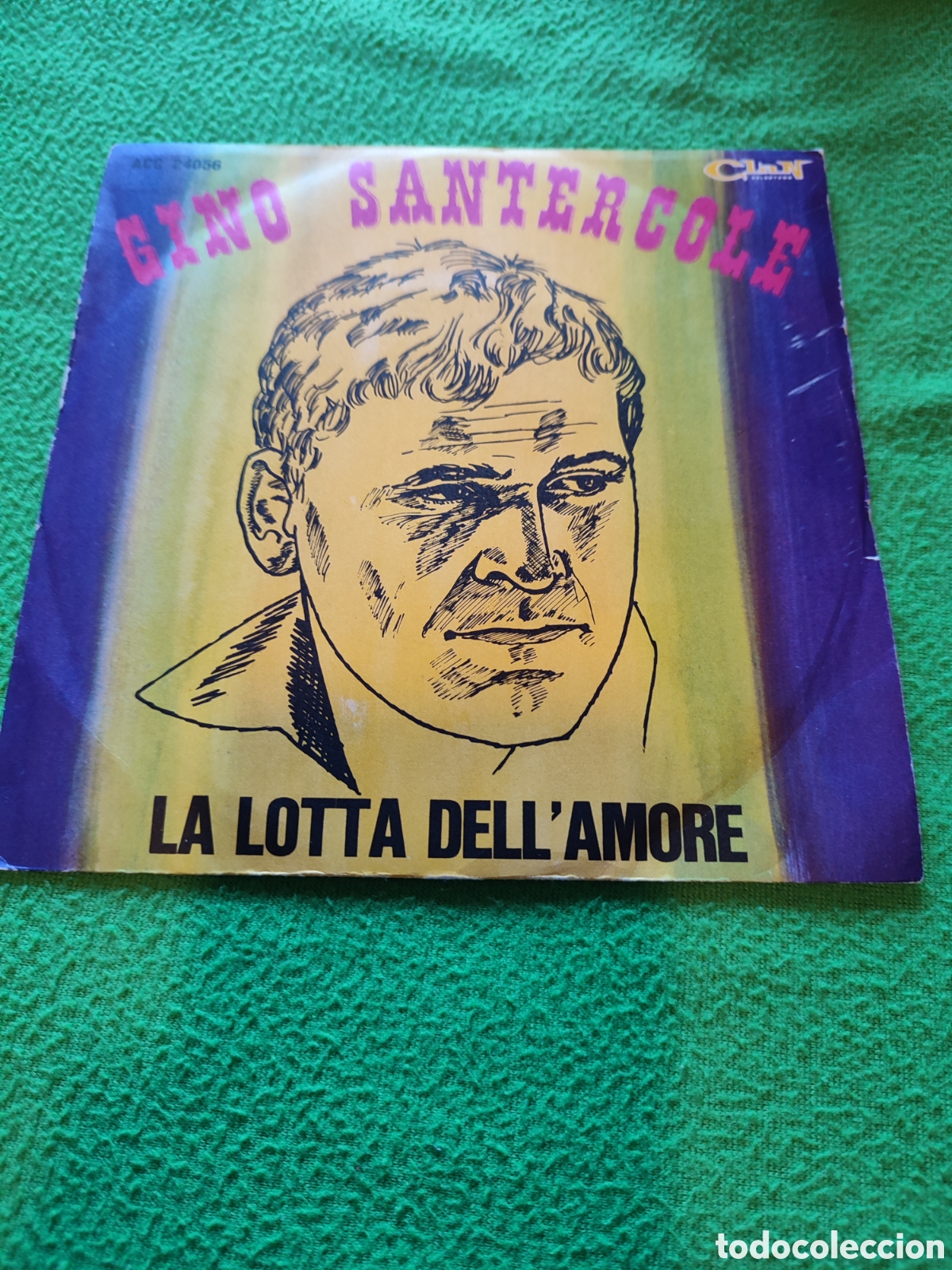Discos de vinilo: Gino Santercole - La lotta dellamore - Foto 1