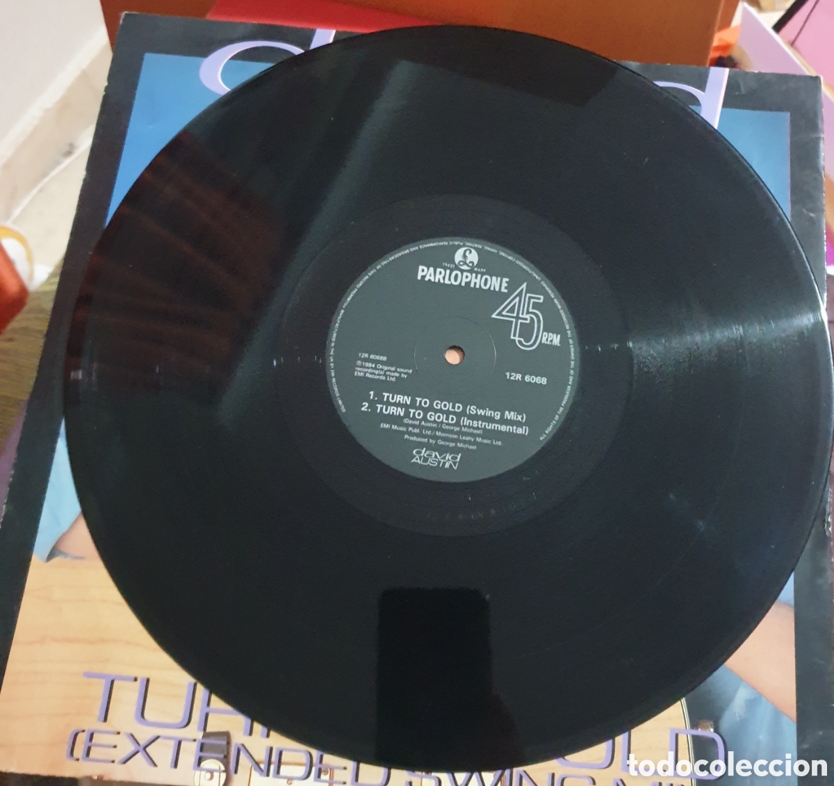Discos de vinilo: David Austin&nbsp;&lrm;&ndash;&nbsp;Turn To Gold - Foto 3
