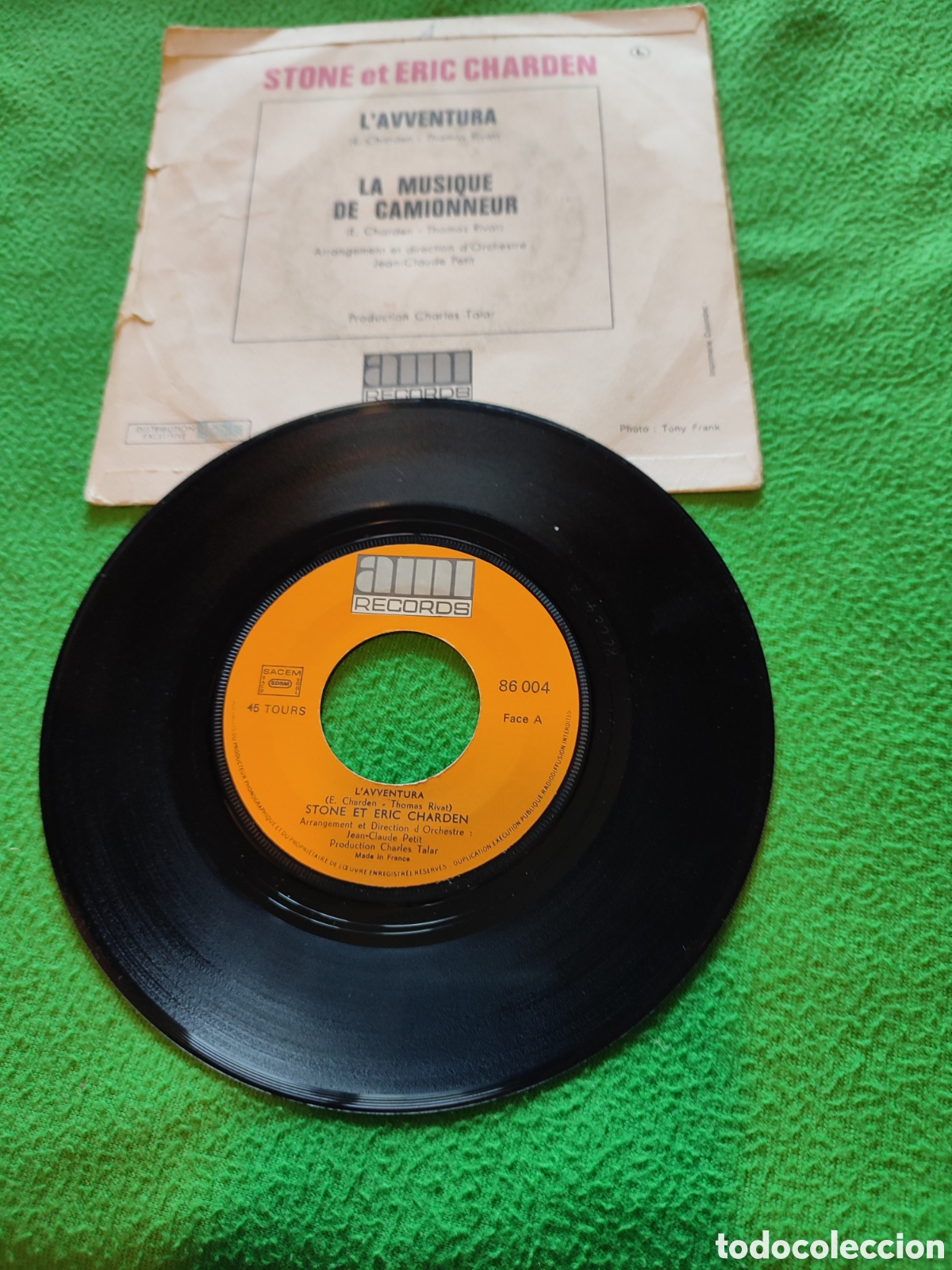Discos de vinilo: Stone et Eric Charden - La Vventura - Foto 2