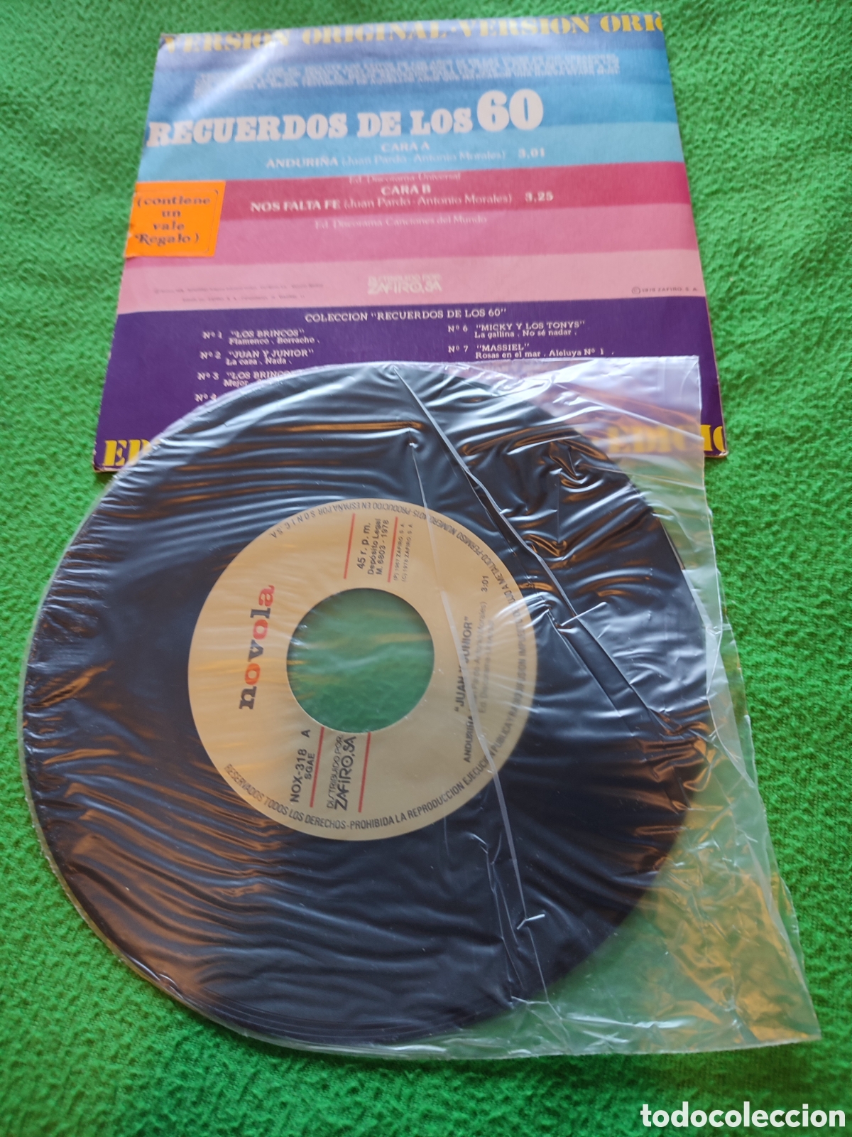 Discos de vinilo: Juan y Junior - Anduri&ntilde;a - Foto 2