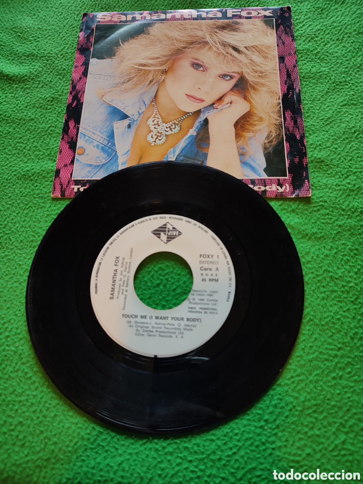 Discos de vinilo: Samantha Fox - Touch me - Foto 2