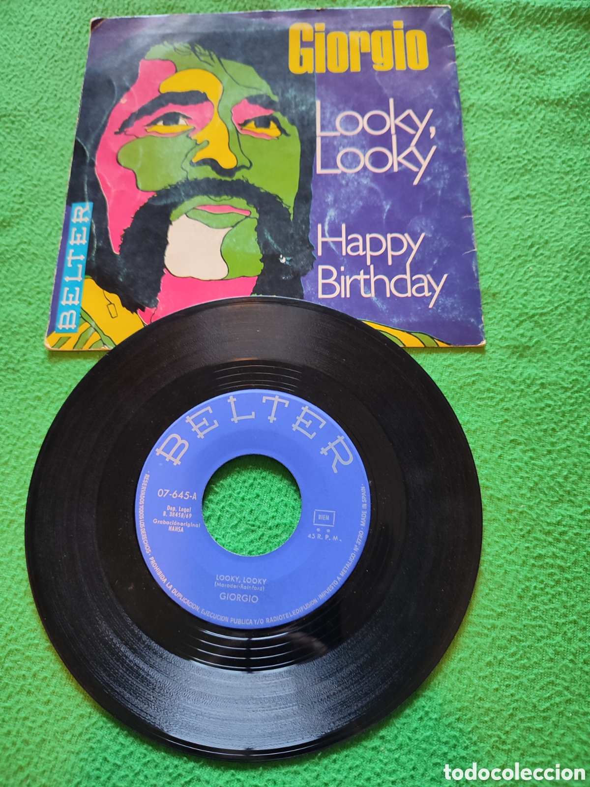 Discos de vinilo: Giorgio - Looky Looky - Foto 2