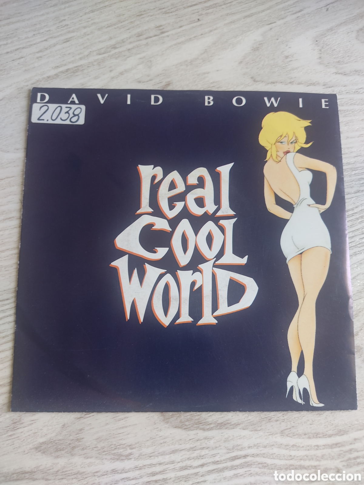 Discos de vinilo: David Bowie single 7 Real Cool World 1992 - Foto 1