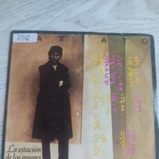 Discos de vinilo: FRANCO BATTIATO SINGLE 7 LA ESTACIÓN DE LOS AMORES 1985 SPAIN