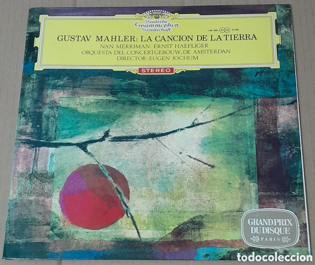 Discos de vinilo: GUSTAV MAHLER - LA CANCION DE LA TIERRA - Foto 1