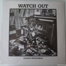 Discos de vinilo: WATCH OUT - GENERAL RICHARDSON (LP MONDE GREEN 2011) NUEVO. PRECINTADO.