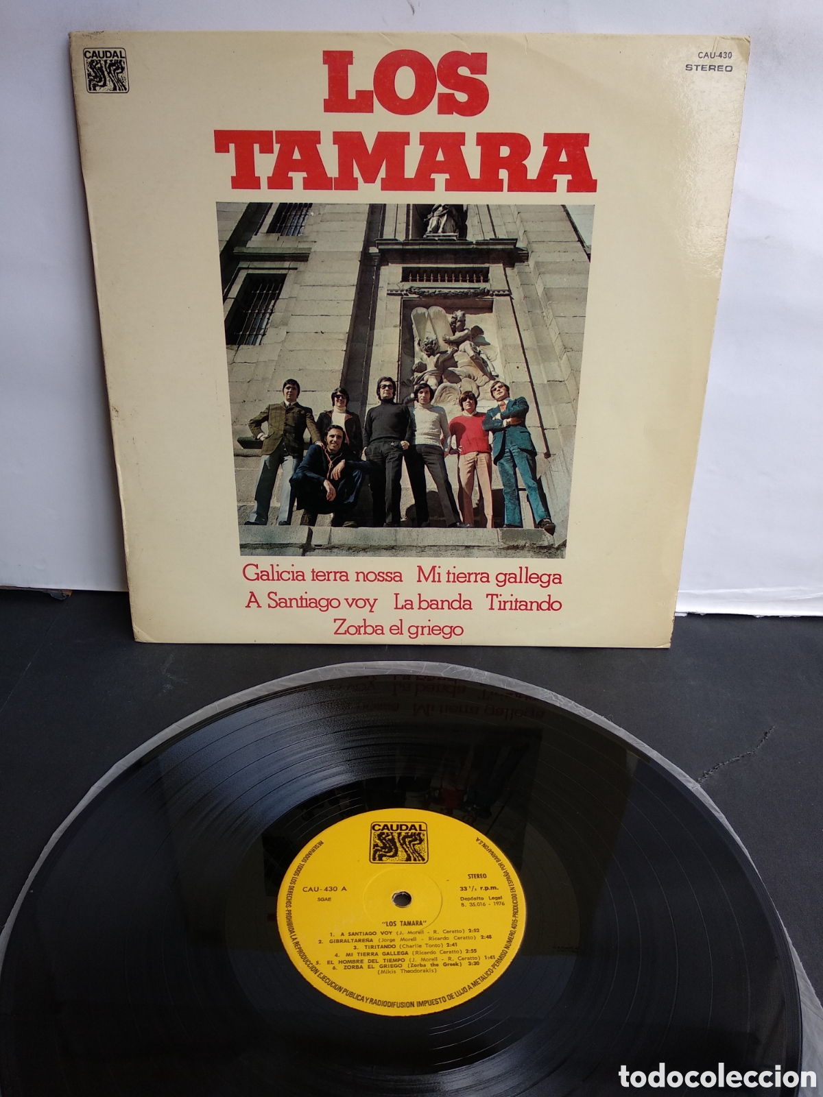 Discos de vinilo: LOS TAMARA, SPAIN, CAUDAL, 1976, J.2 - Foto 1