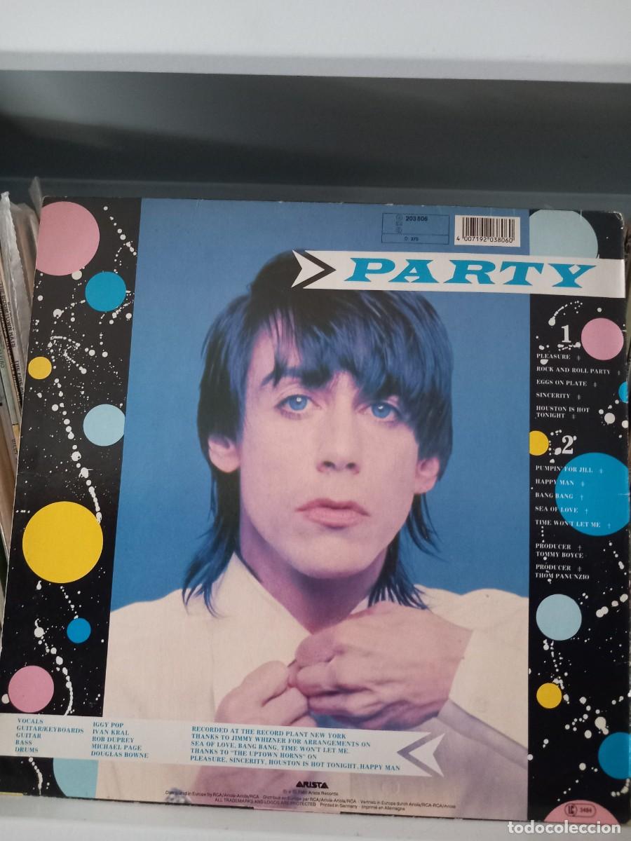 Discos de vinilo: Iggy Pop &lrm;&ndash; Party - lp germany - Foto 2