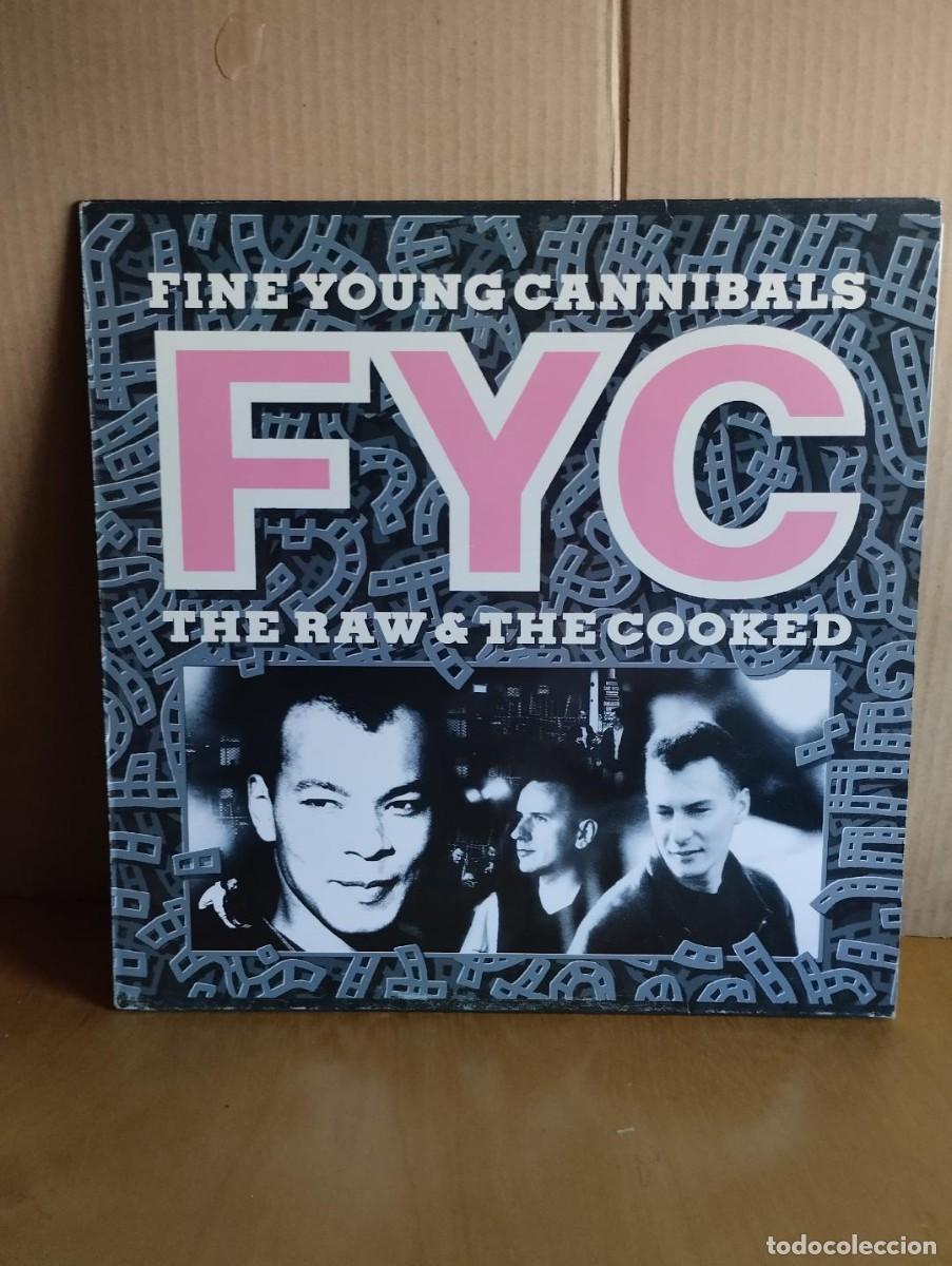 Discos de vinilo: FINE YOUNG CANNIBALS ---- THEV RAW & THE COOKED - Foto 1