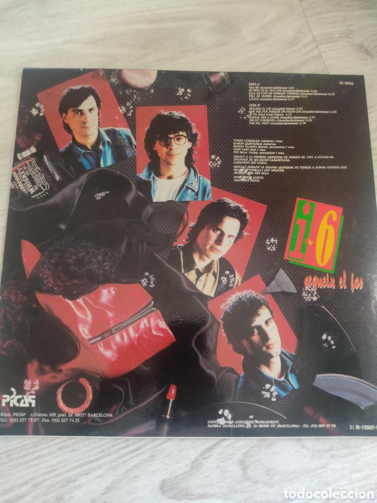 Discos de vinilo: I-6 LP Segueix el Joc 1991 - Foto 2
