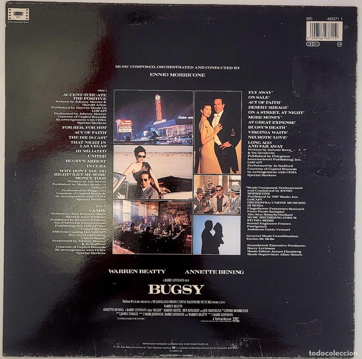Discos de vinilo: BUGSY. ENNIO MORRICONE - Foto 2