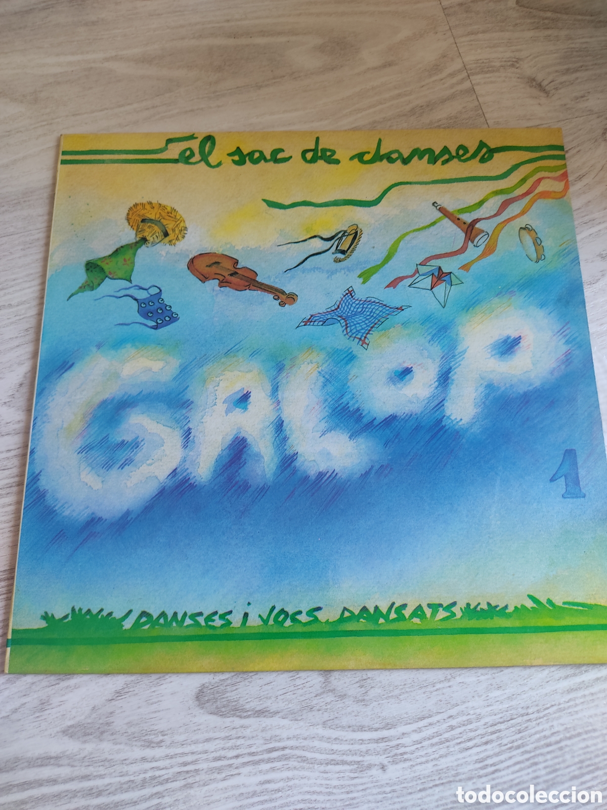 Discos de vinilo: Galop Lp El sac de danses 1988 Como nuevo - Foto 1