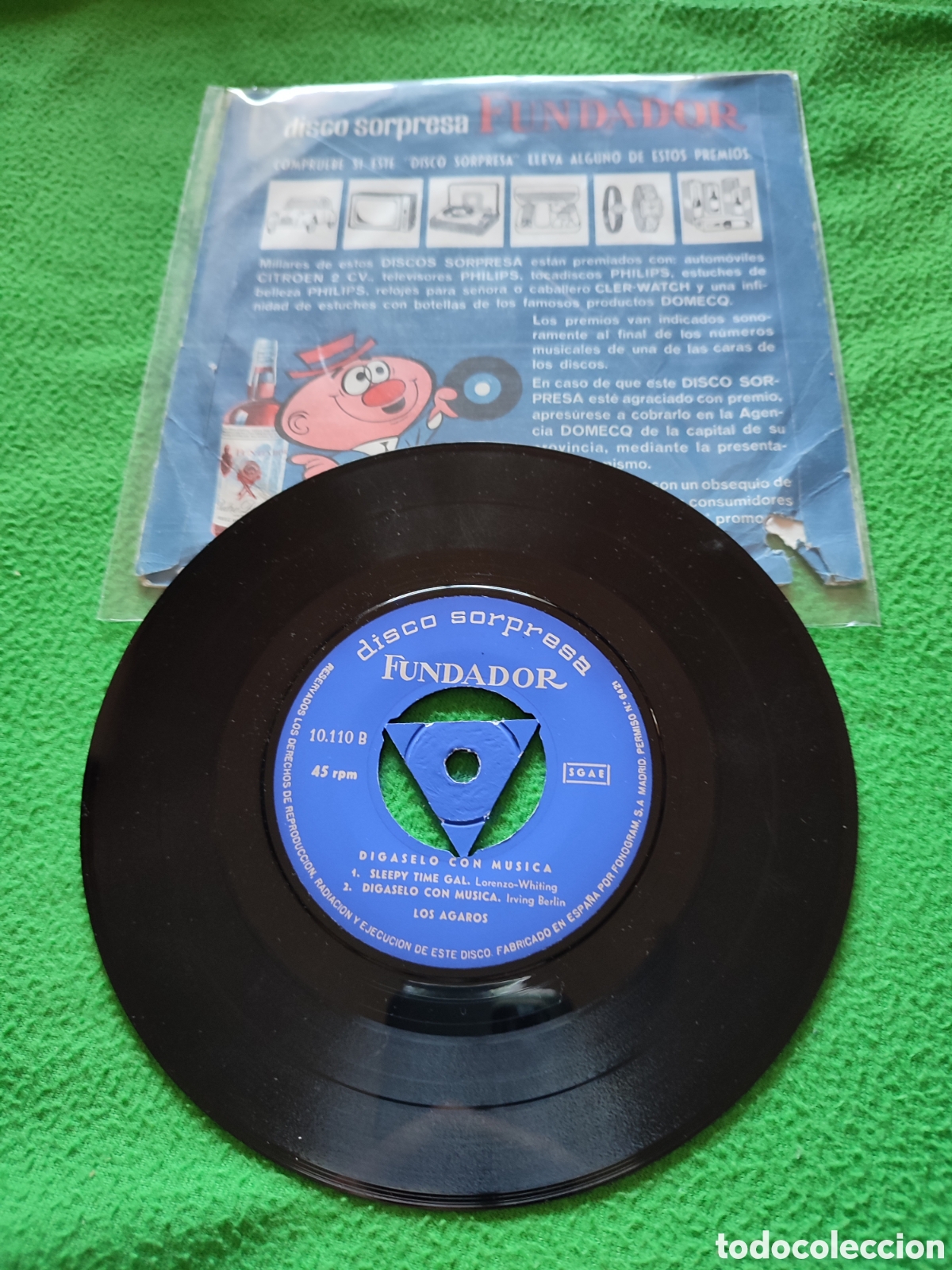 Discos de vinilo: Los Agaros - Buffalo + 3 - Foto 2