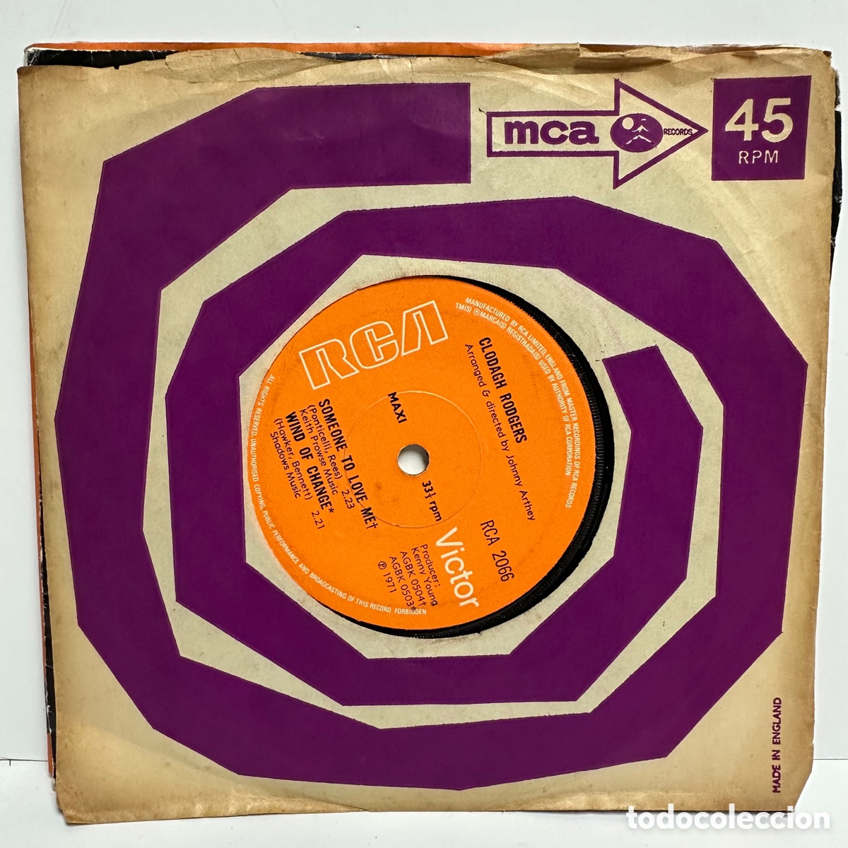 Discos de vinilo: Clodagh Rodgers - Jack In The Box (7&rdquo;, Maxi) - Foto 1