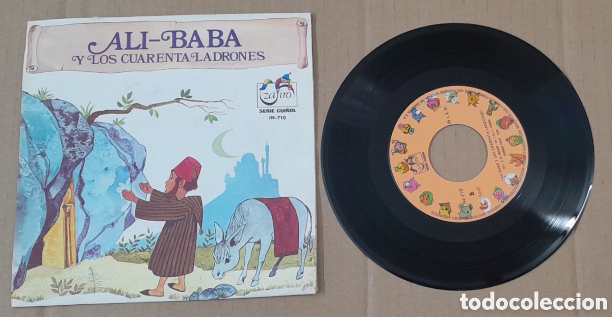 Discos de vinilo: ALI-BABA Y LOS CUARENTA LADRONES - ZAFIRO 1972 - Foto 1